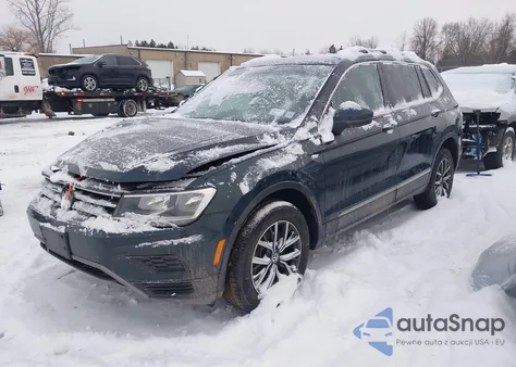 2018 Volkswagen Tiguan 2.0T Se/2.0T Sel z USA, uszkodzony, nr VIN 3VV2B7AX7JM192203